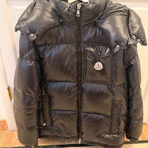 Moncler Black Puffer Jacket